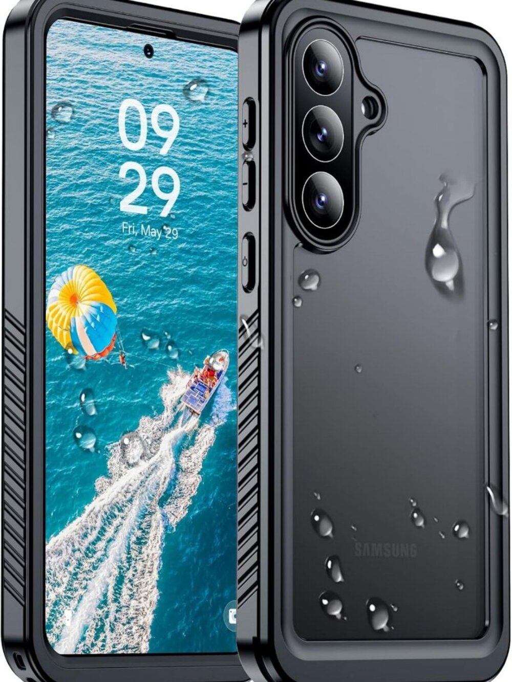 Waterproof Full Body Phone Case for Samsung Galaxy S26 | IP68 Shockproof & Matte